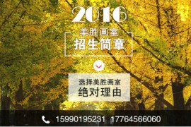 杭州美胜画室2016—2017届招生简章